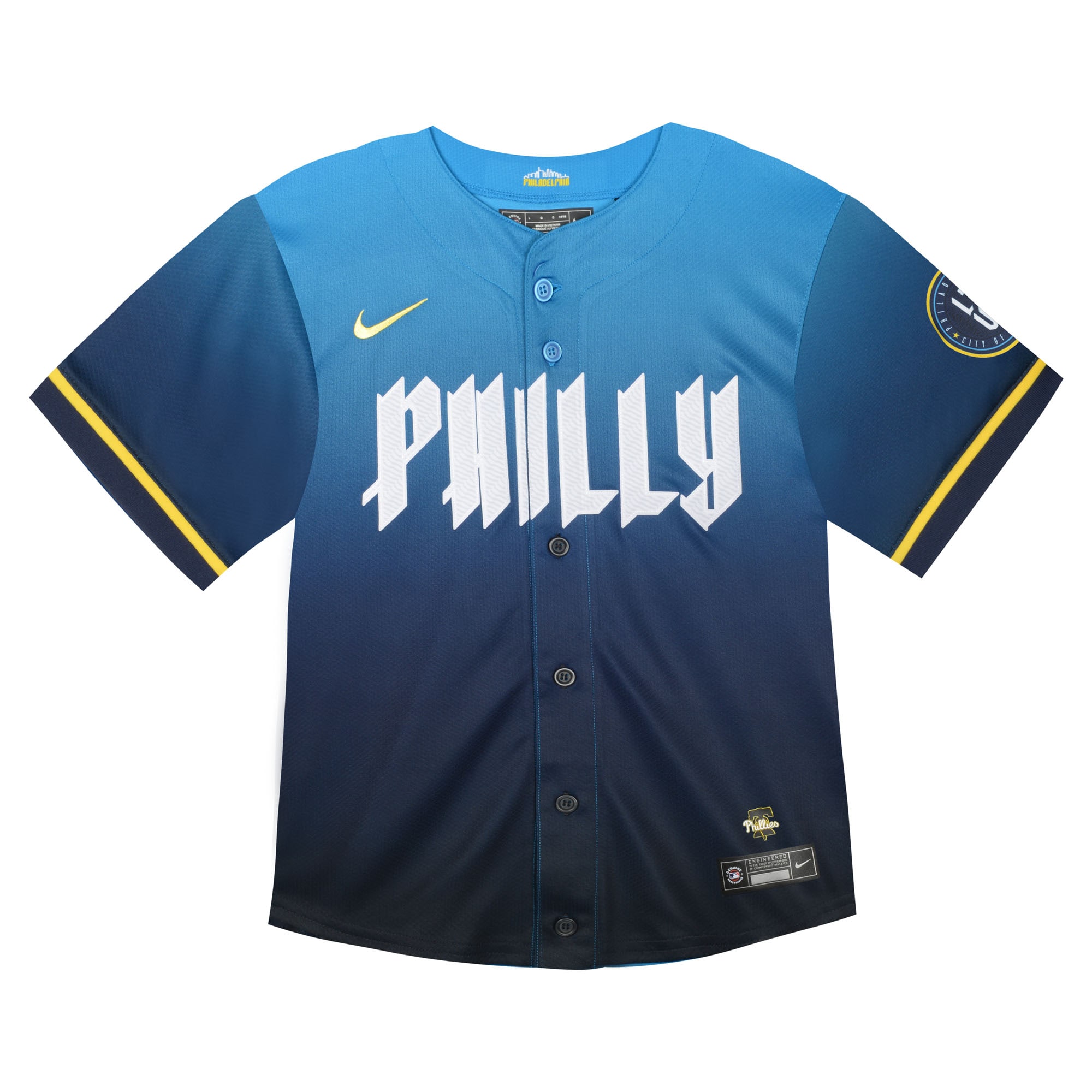 Toddler Philadelphia Phillies  Nike Blue City Connect Team Limited Jersey