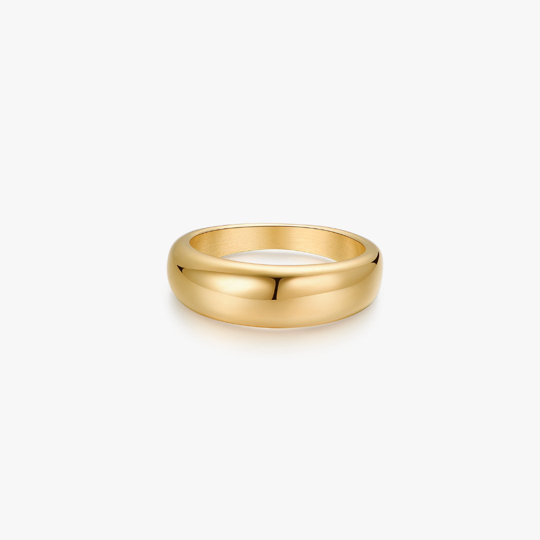 Thin Dome Ring