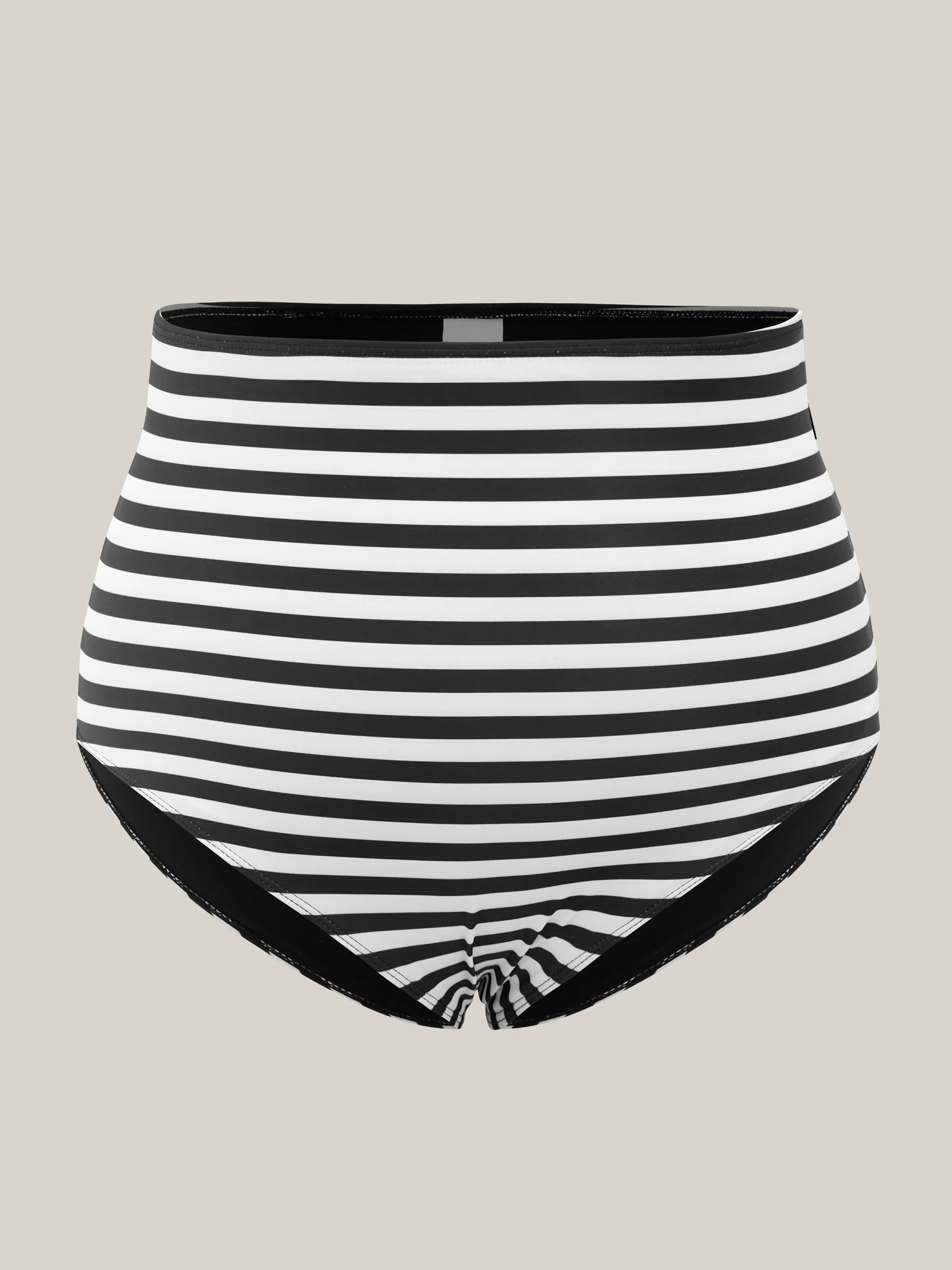 Stripes Patchwork Tie Knot Cross Straps Swim Dress