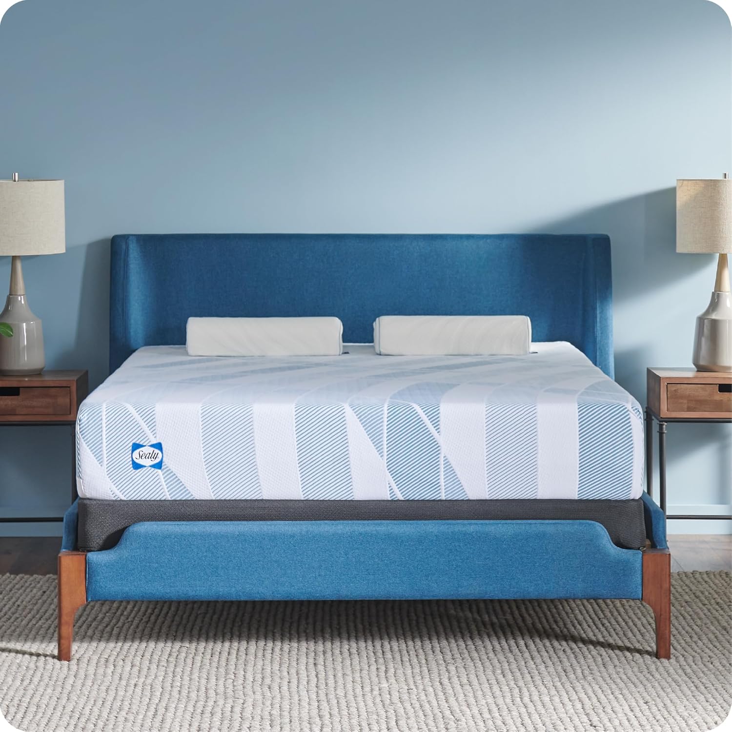 Sealy Dreamlife 12” Foam Mattress-in-a-Box, Queen, SealyComfort Gel Memory Foam, SealySupport Transition Foam, Surface-Guard Technology