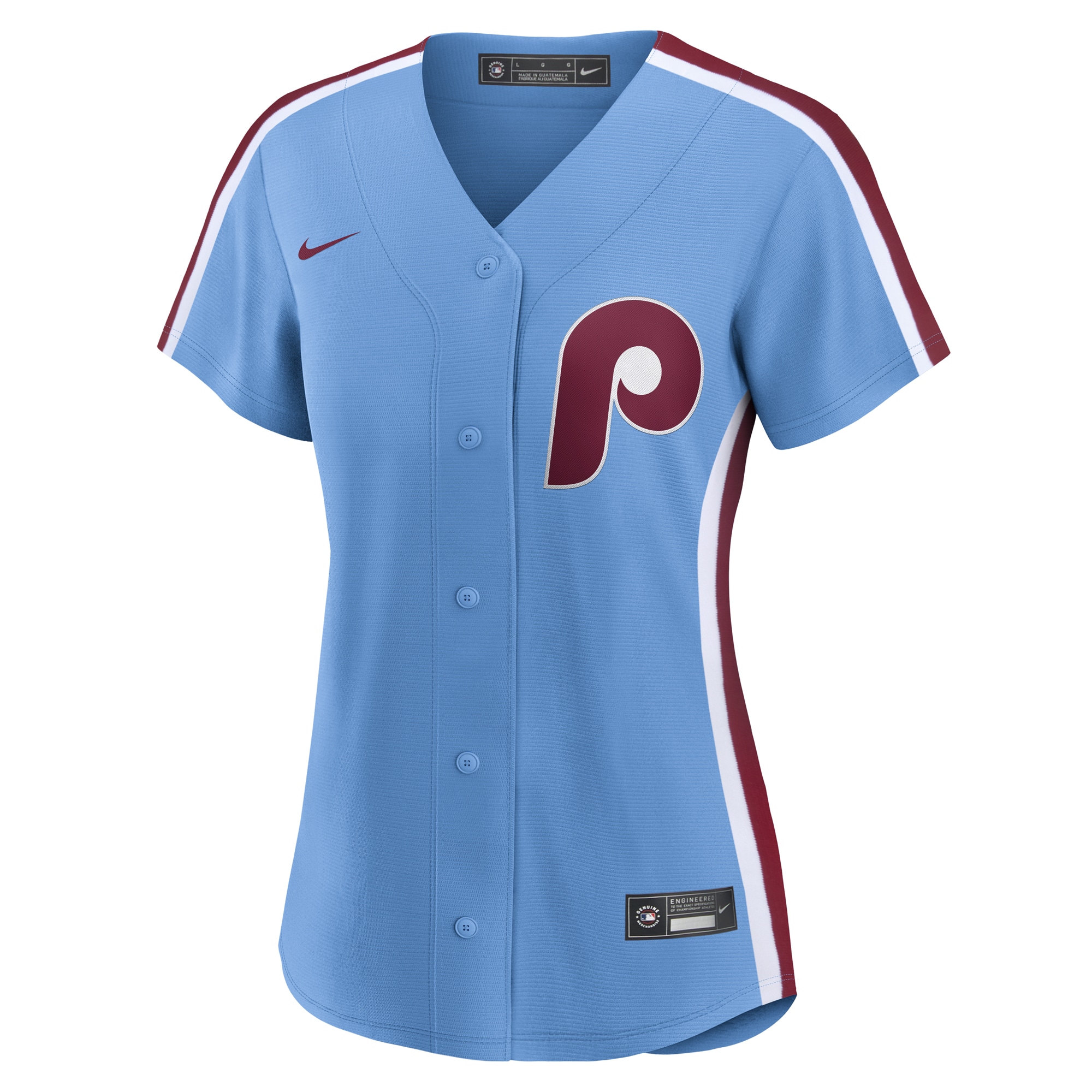 Women's Philadelphia Phillies Ryan Howard Nike Light Blue Replica Jersey