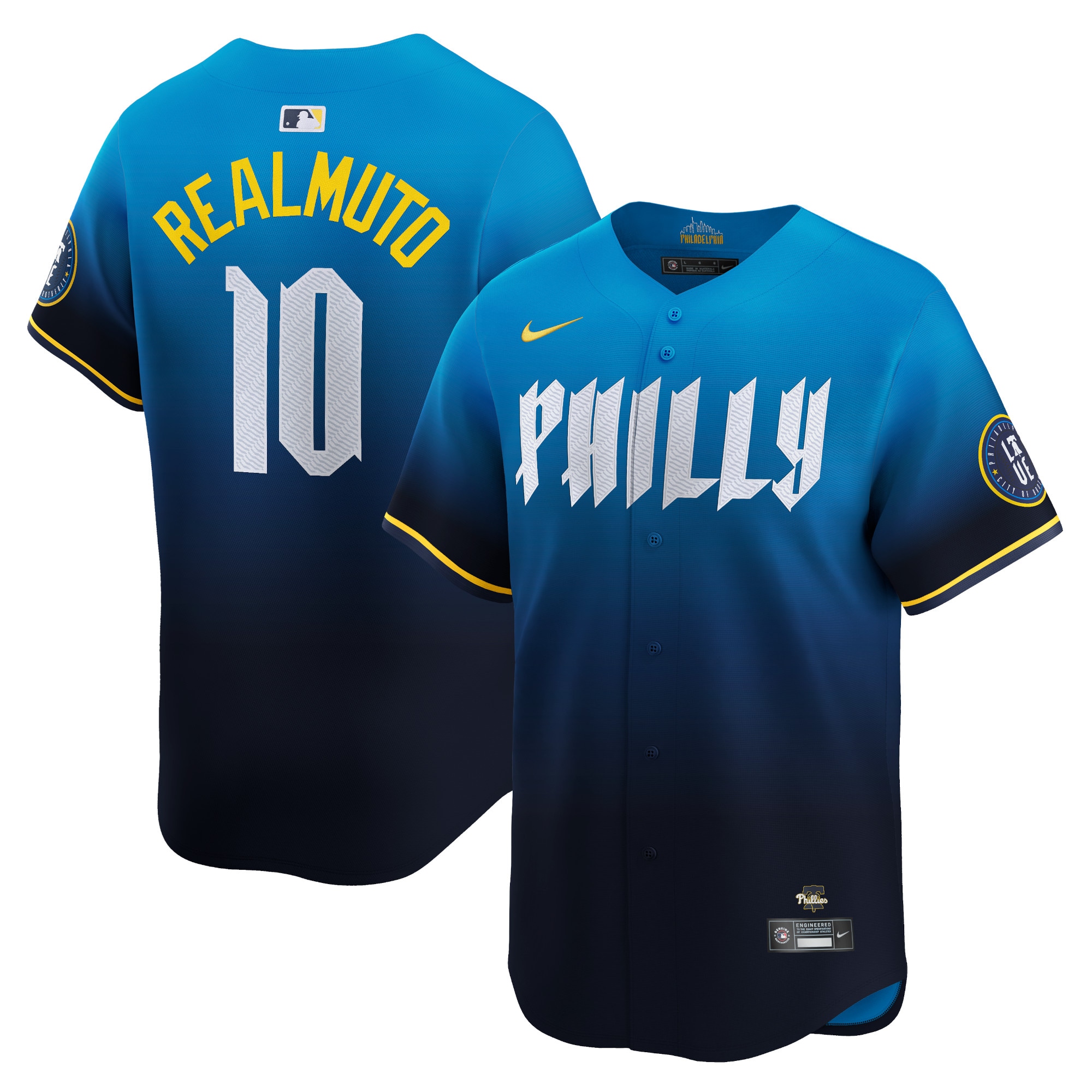Men's Philadelphia Phillies J.T. Realmuto Nike Blue 2024 City Connect Limited Player Jersey