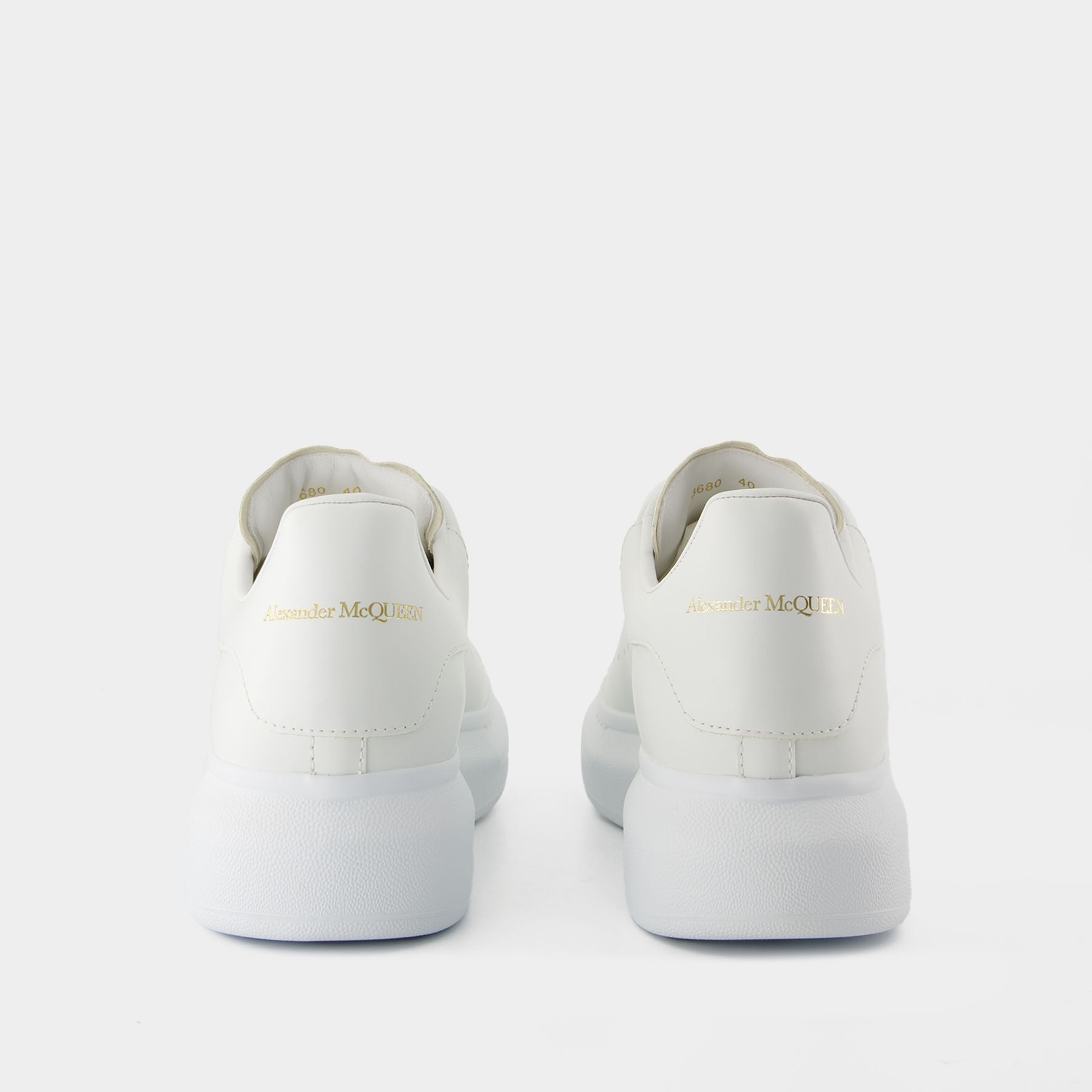 Sneakers Oversized - Alexander McQueen - Leather - White