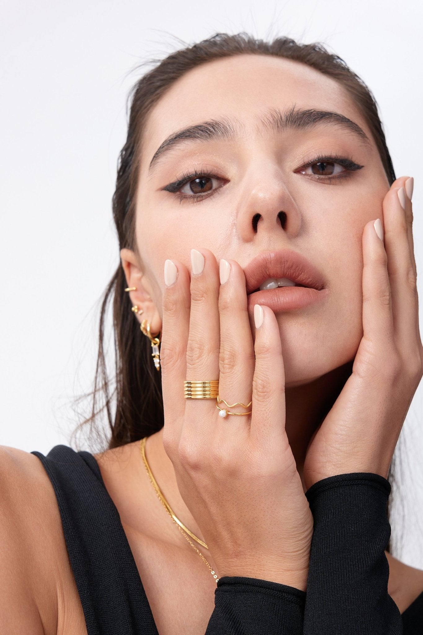 The Maeve Ribbed Ring