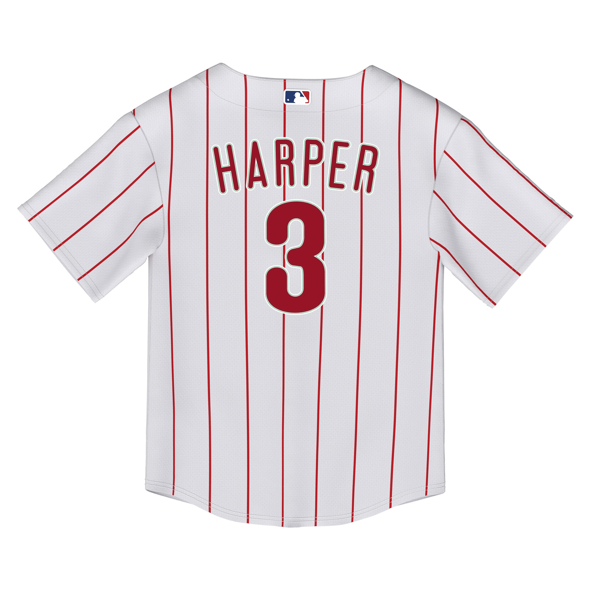 Toddler Philadelphia Phillies Bryce Harper Nike White Home Replica Player Jersey
