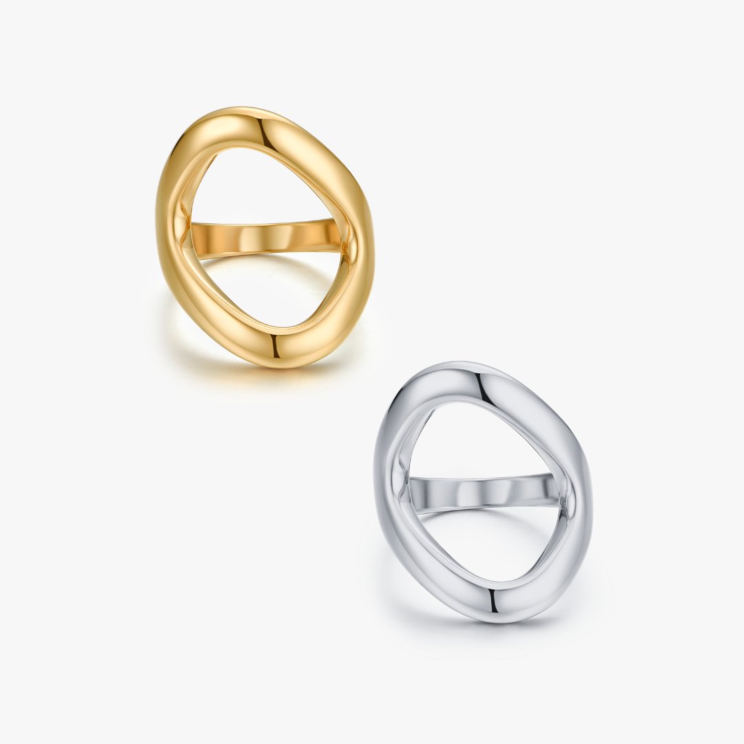 Chunky Oval Ring