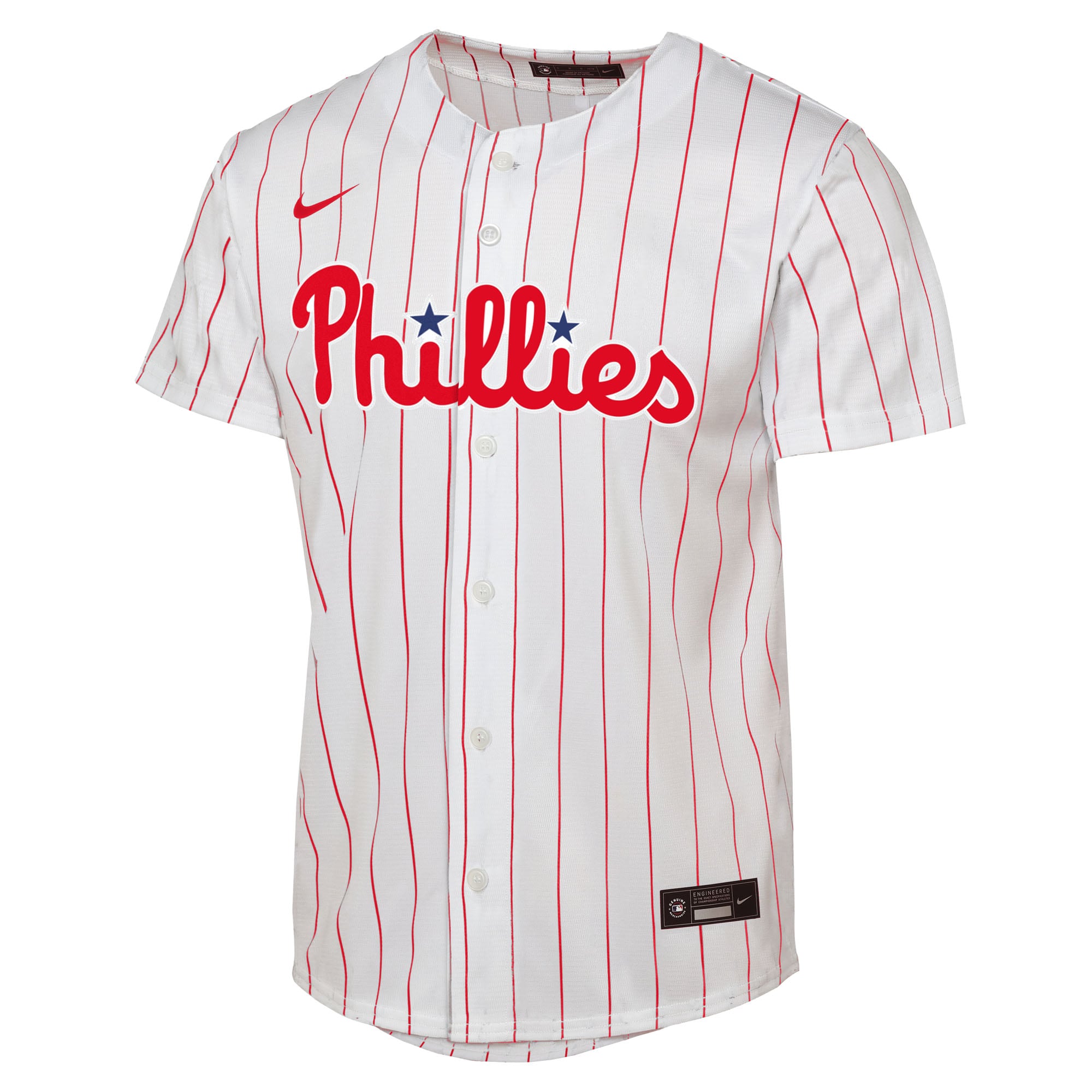 Youth Philadelphia Phillies Zack Wheeler Nike White Home Replica Player Jersey
