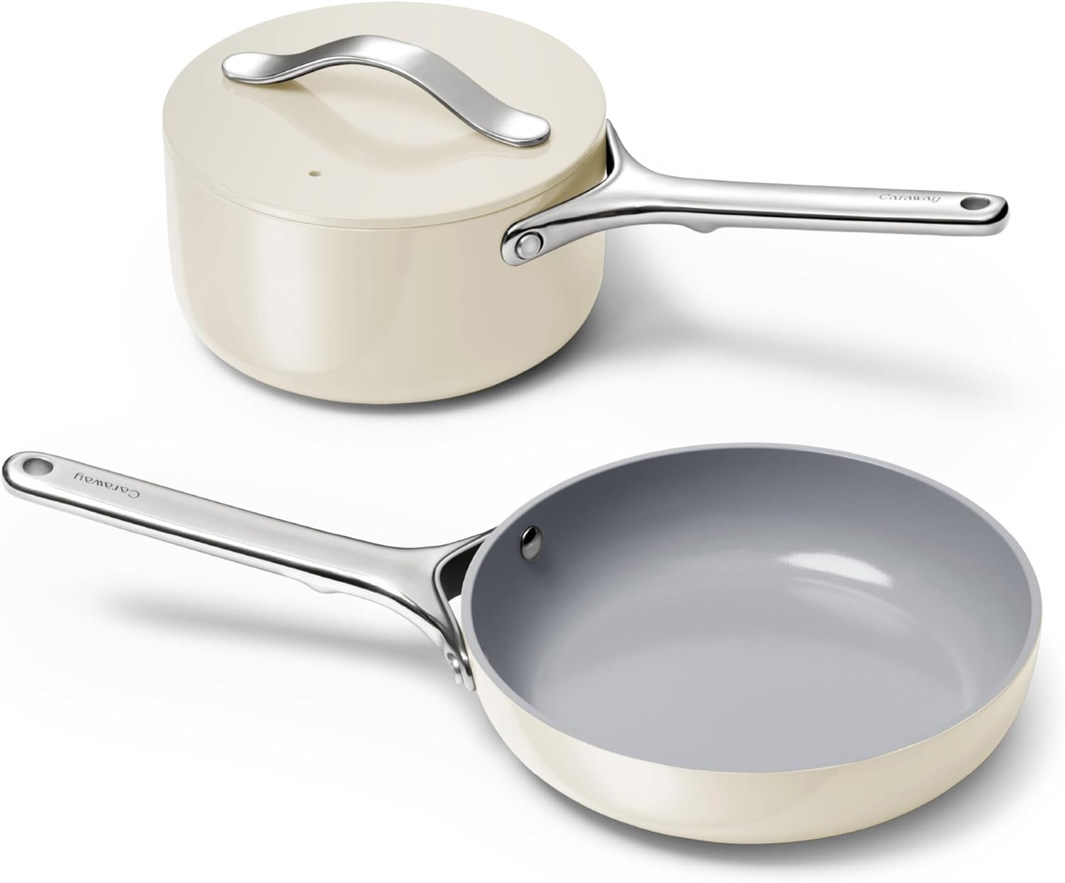 Caraway Mini Cookware Set - Non-Stick Ceramic Fry Pan (1.05 qt, 8