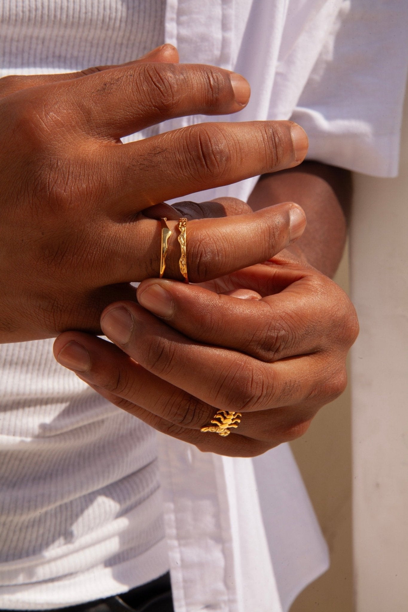 Dueling Mountains Ring (Unisex)