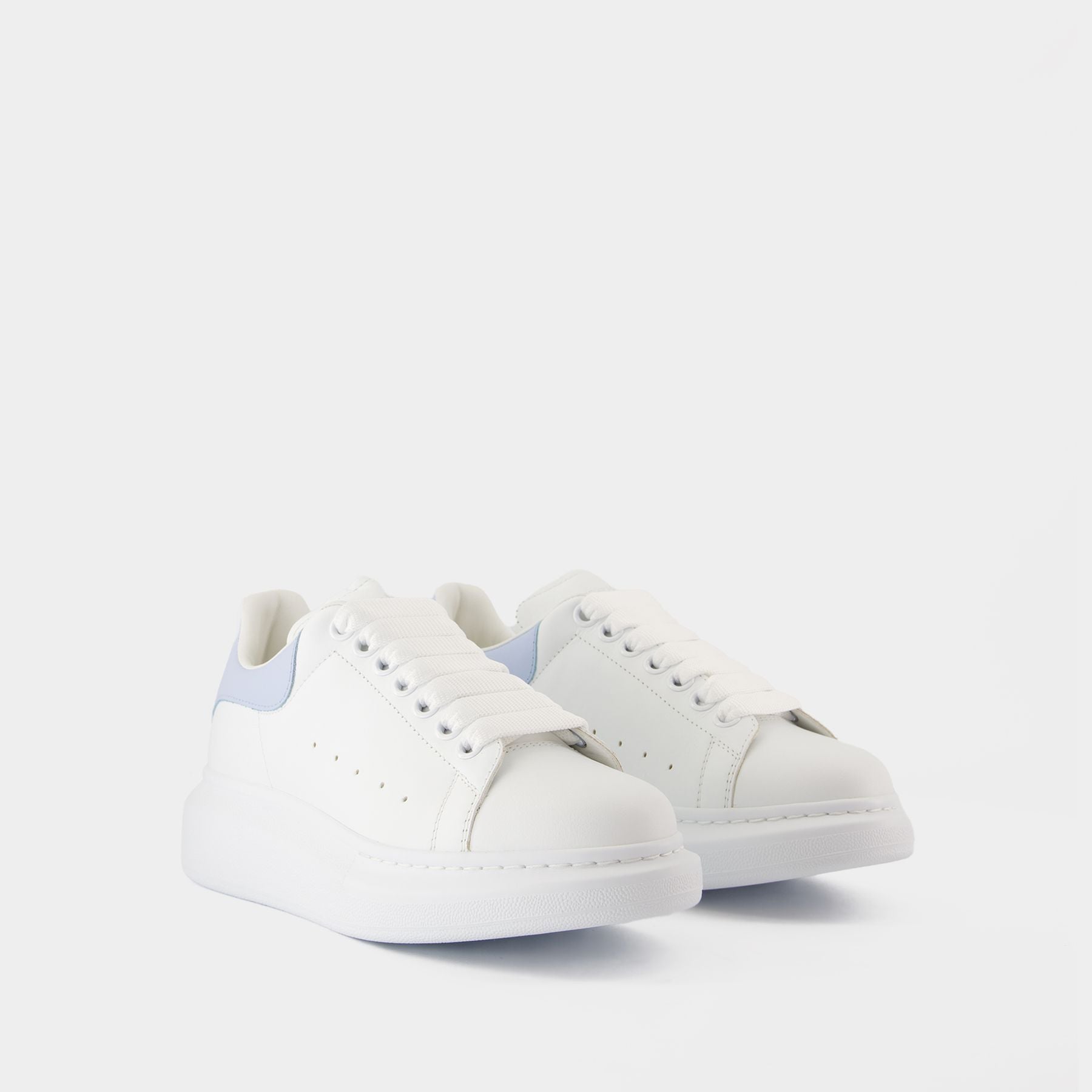 Sneakers Oversized - Alexander McQueen - Leather - White