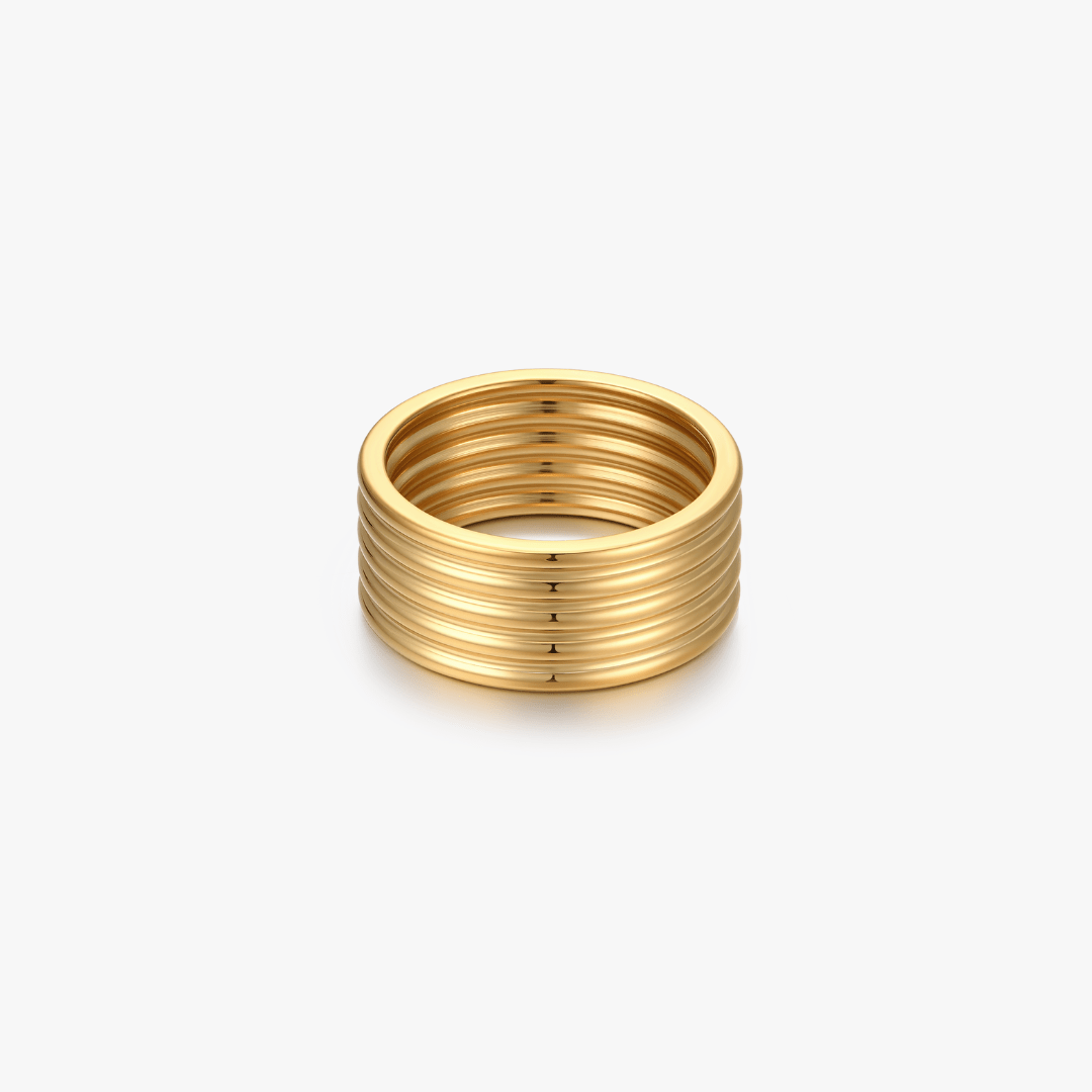 The Maeve Ribbed Ring