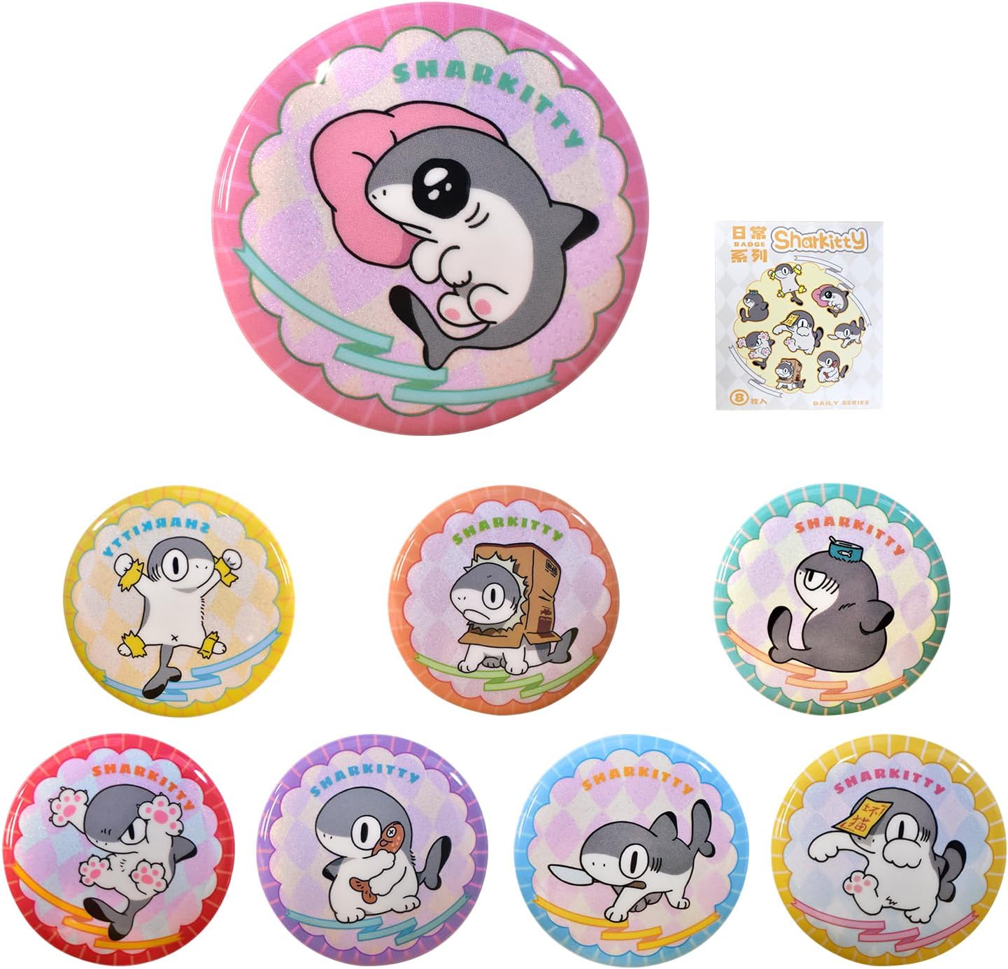 Blind Box Brooch, Random Design Creative Cartoon Badge for Backpacks, Clothes, Bags