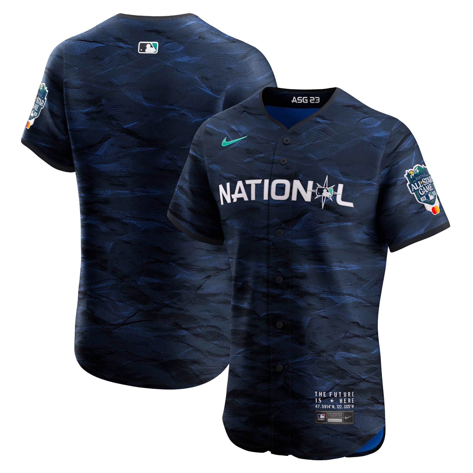 Men's National League  Nike Royal 2023 MLB All-Star Game Vapor Premier Elite Jersey