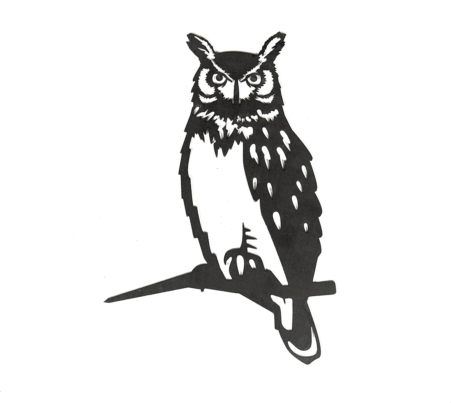 METALBIRD - Bald Eagle - Outdoor Tree Ornaments in Corten Steel - Metal Art Proudly Made in The USA