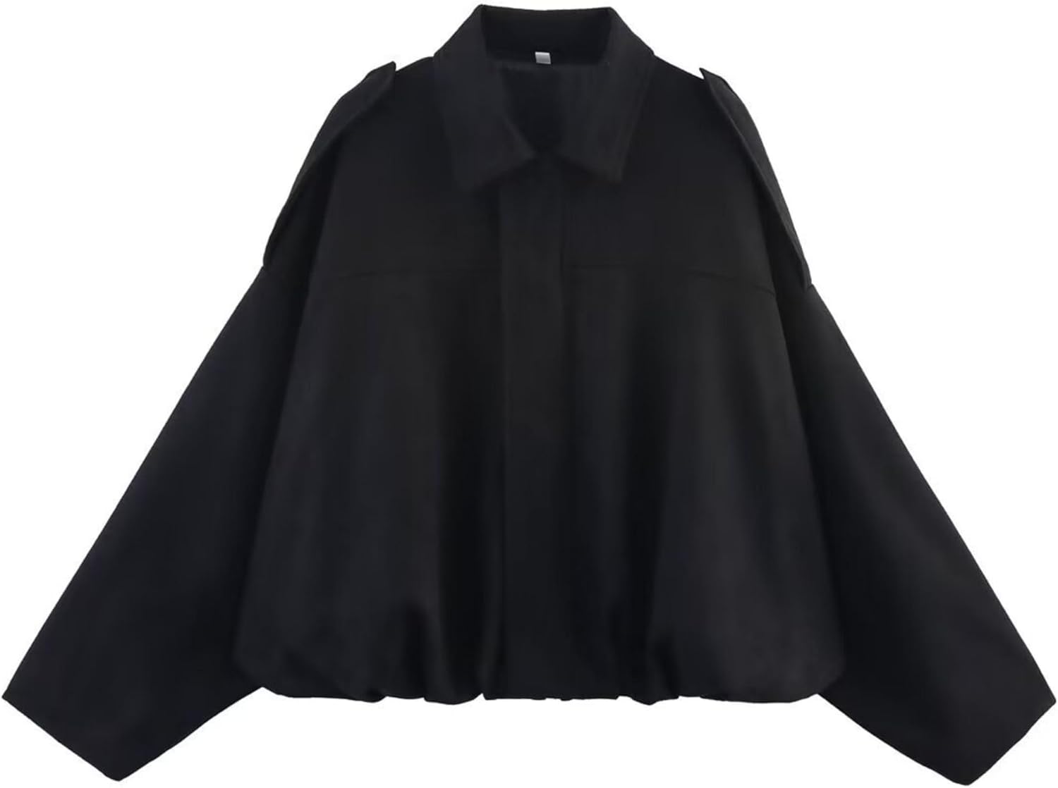 Xunger Women's Faux Suede Bomber Jacket Spring Lapel Pilot Coat Casual Oversized Long Sleeves Trendy Streetwear Outerwear