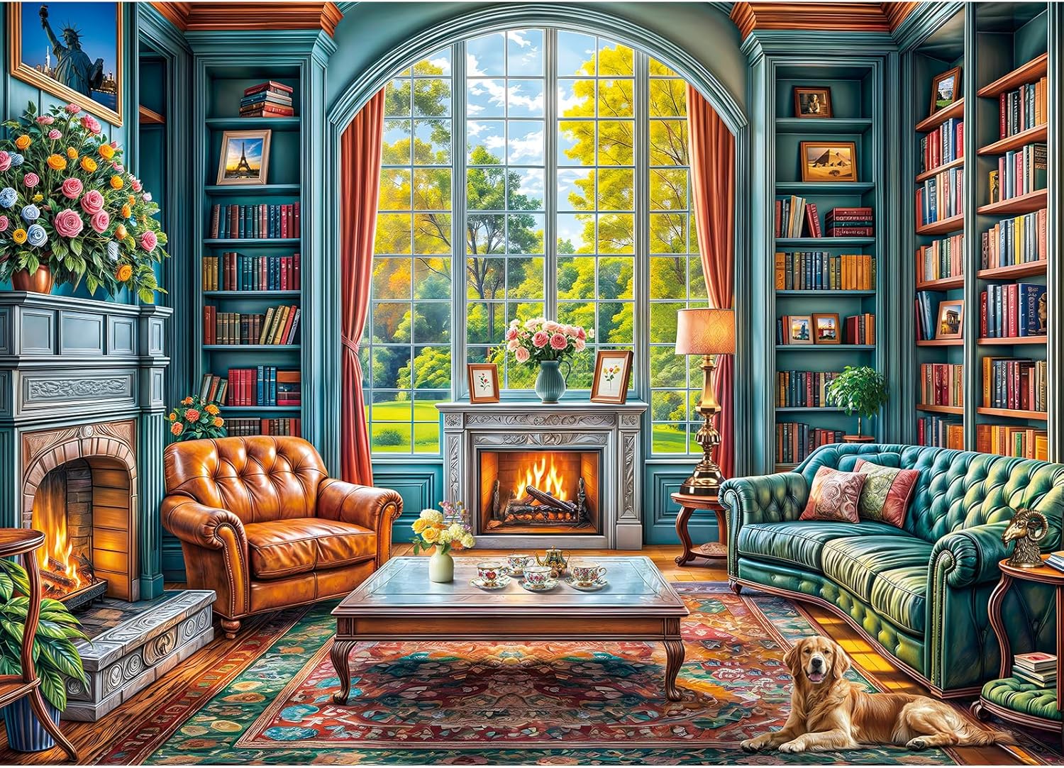 Owl Family Puzzles for Adults 1000 Pieces, Jigsaw Puzzles for Adults 1000 Piece, Challenging Game Toys, Impossible Puzzle, Family Decoration Puzzle