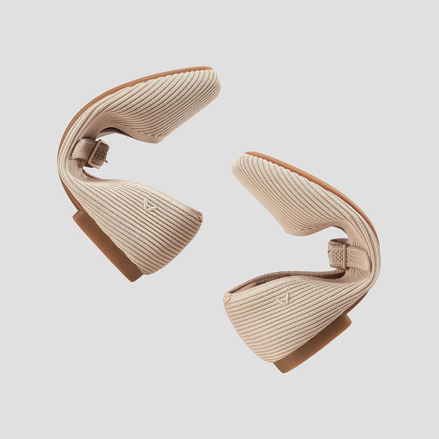 VIVAIA Women's Margot Mary Jane Square-Toe Ballet Flats