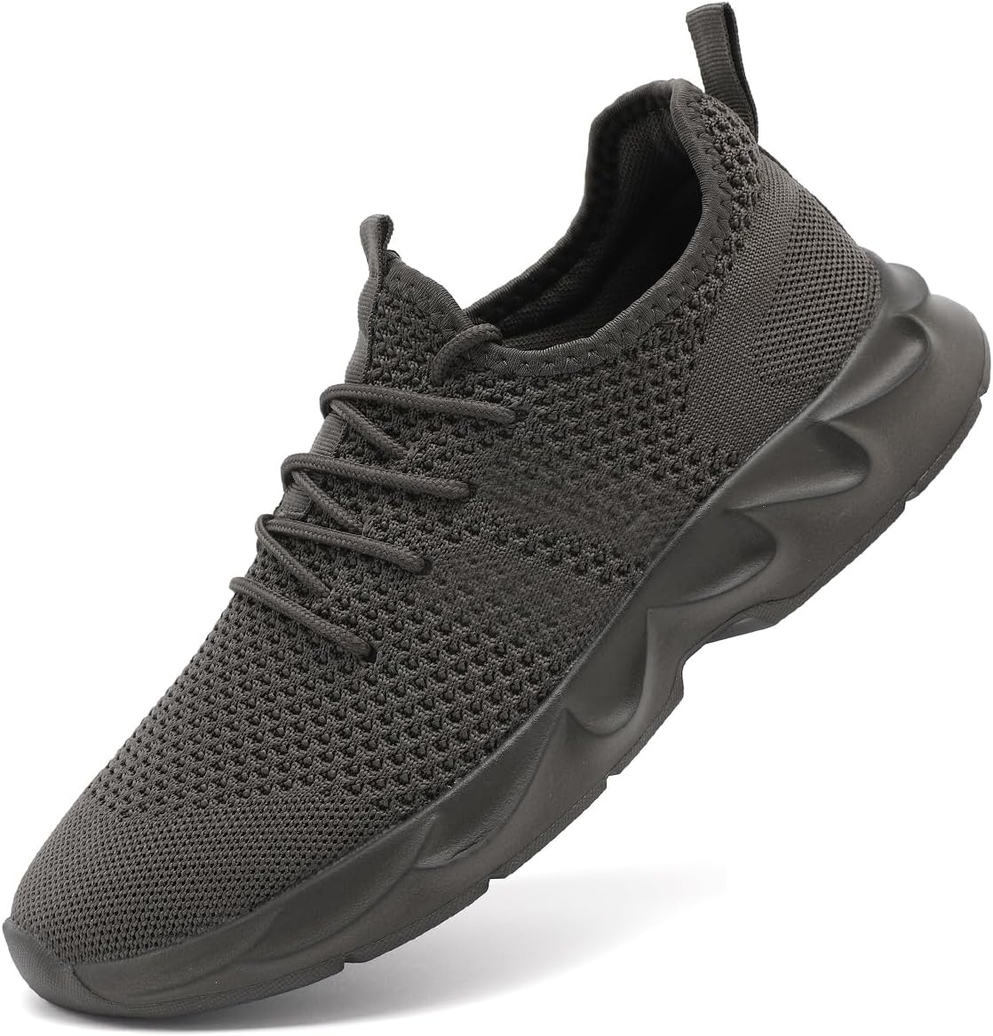 Women Running Shoes Tennis Walking Slip On Sneakers Workout Gym Athletic Jogging Lightweight Breathable Mesh Non-Slip Comfort Sole Cushioned Sports