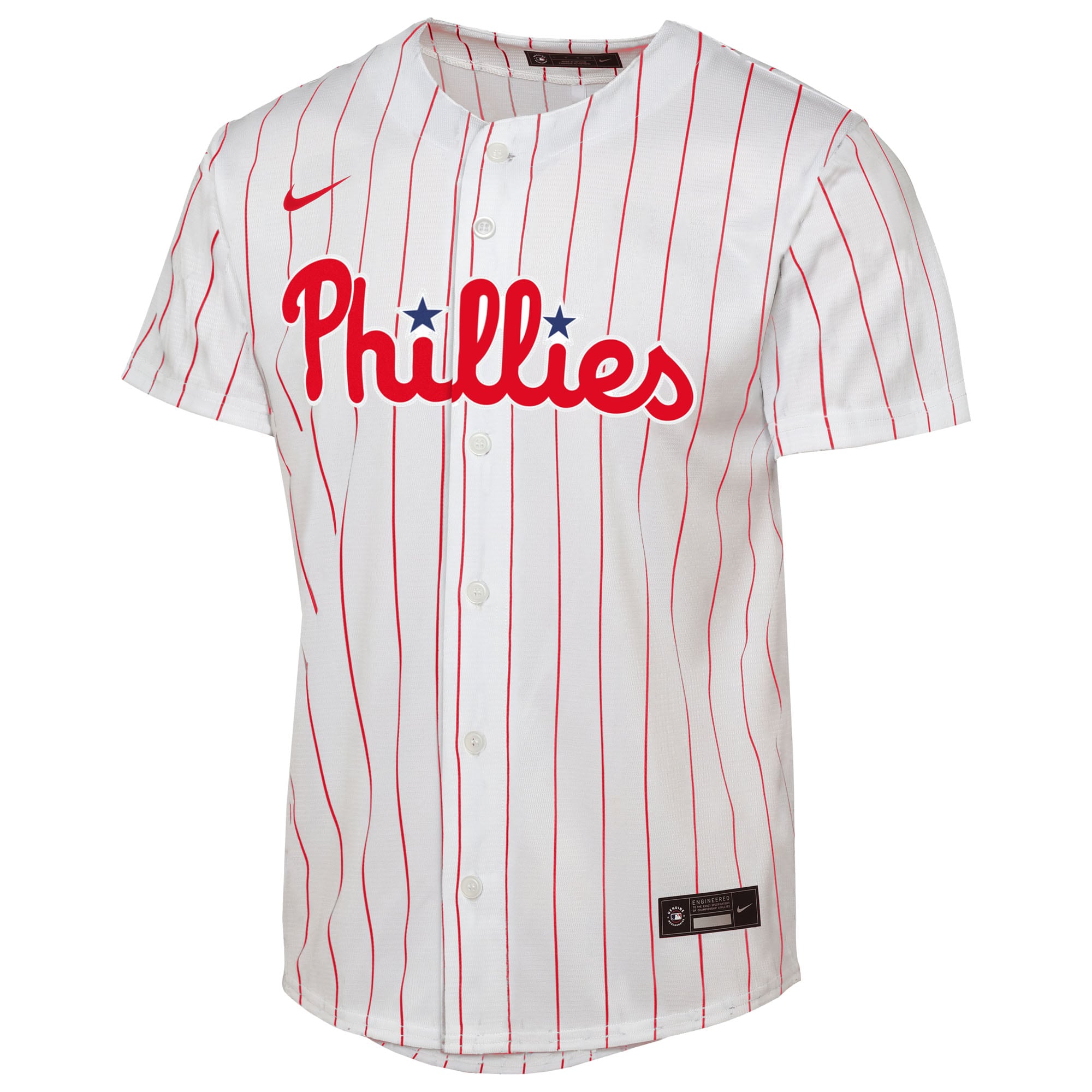 Youth Philadelphia Phillies  Nike White Home Replica Jersey