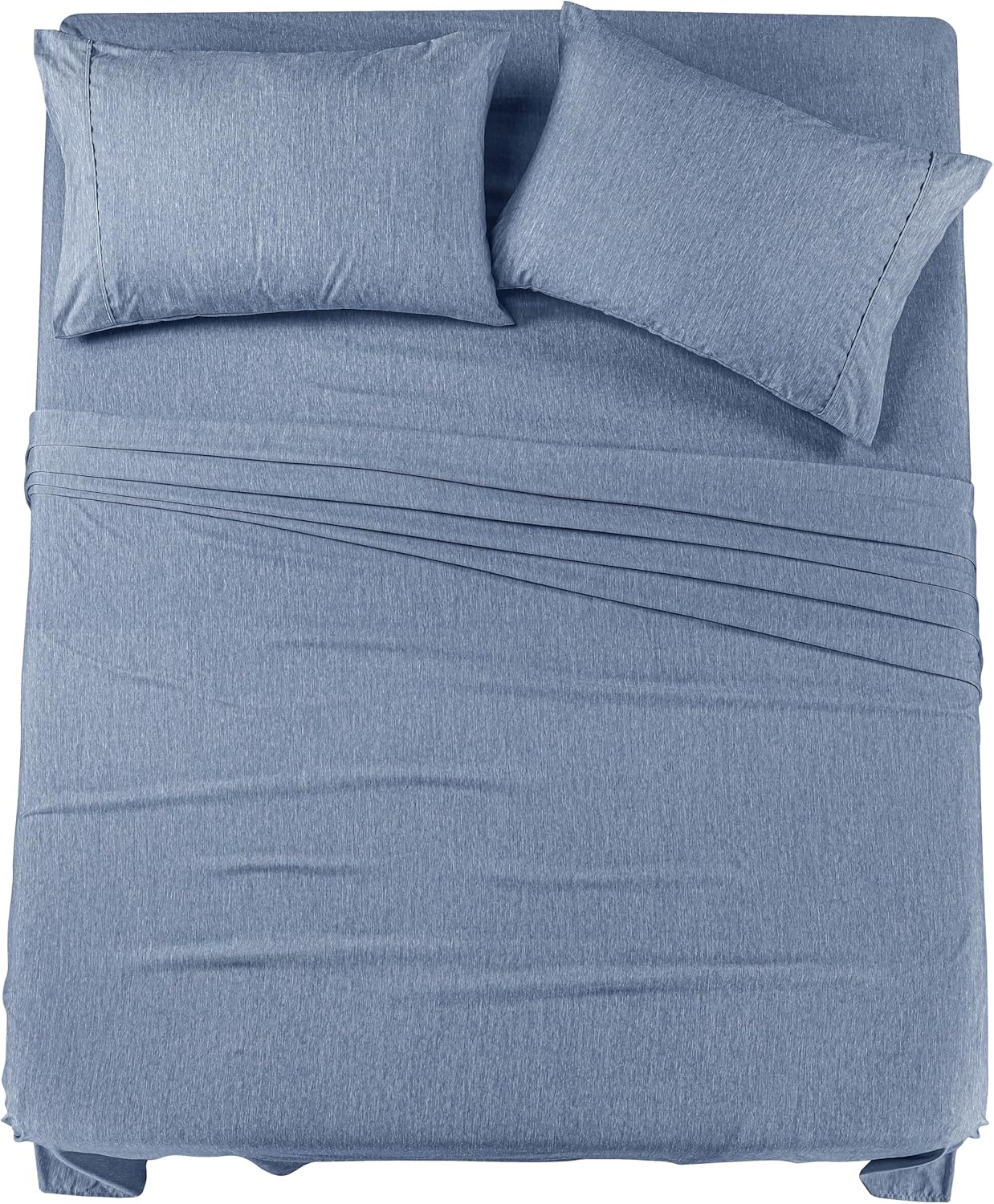 Utopia Bedding Queen Size Sheet Set – 4 Piece Bed Sheets, Soft and Breathable Microfiber, Includes 1 Fitted Sheet, 1 Flat Sheet and 2 Pillowcases – Oeko Tex (Grey)