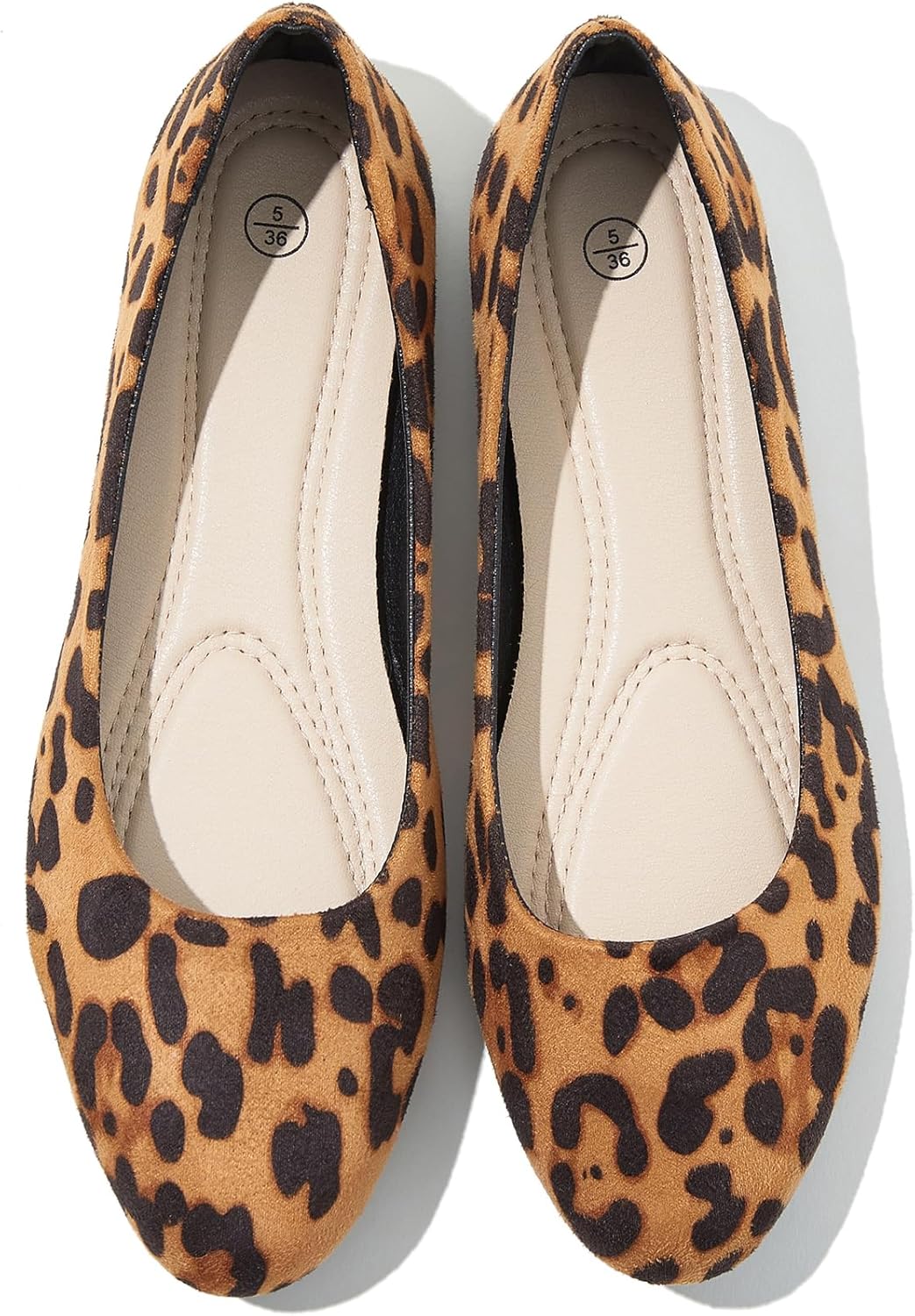 Shupua Flats for Women Round Toe Flat Shoes Dressy Black Ballet Flats Comfortable Womens Dress Shoes Ballerina Flats for Work