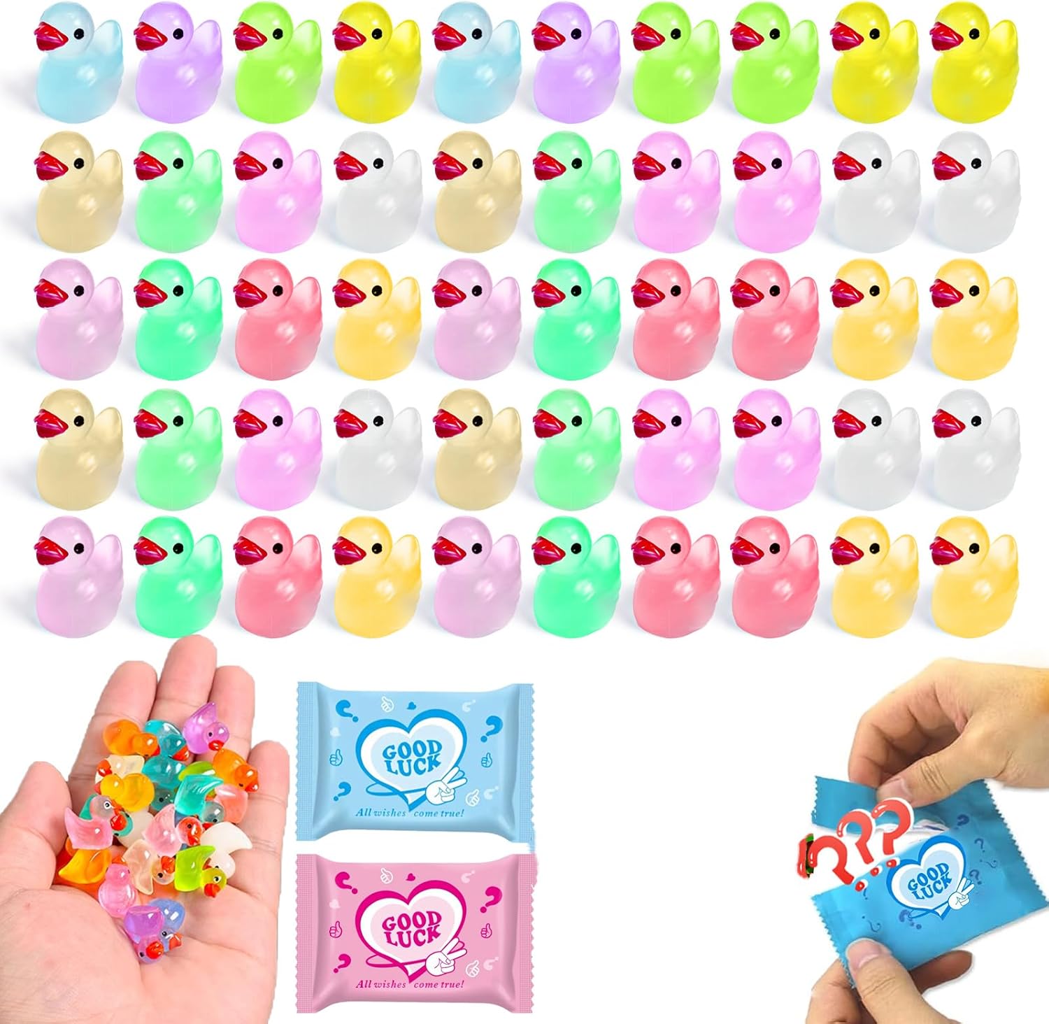24-Pack Mini Stuffed Animals Blind Bags: Bulk Small Stuffed Animals for Kids, Cute Plush Keychains, Party Favors for Kids, Classroom Prizes, Claw Machine Toys, Birthday Gifts