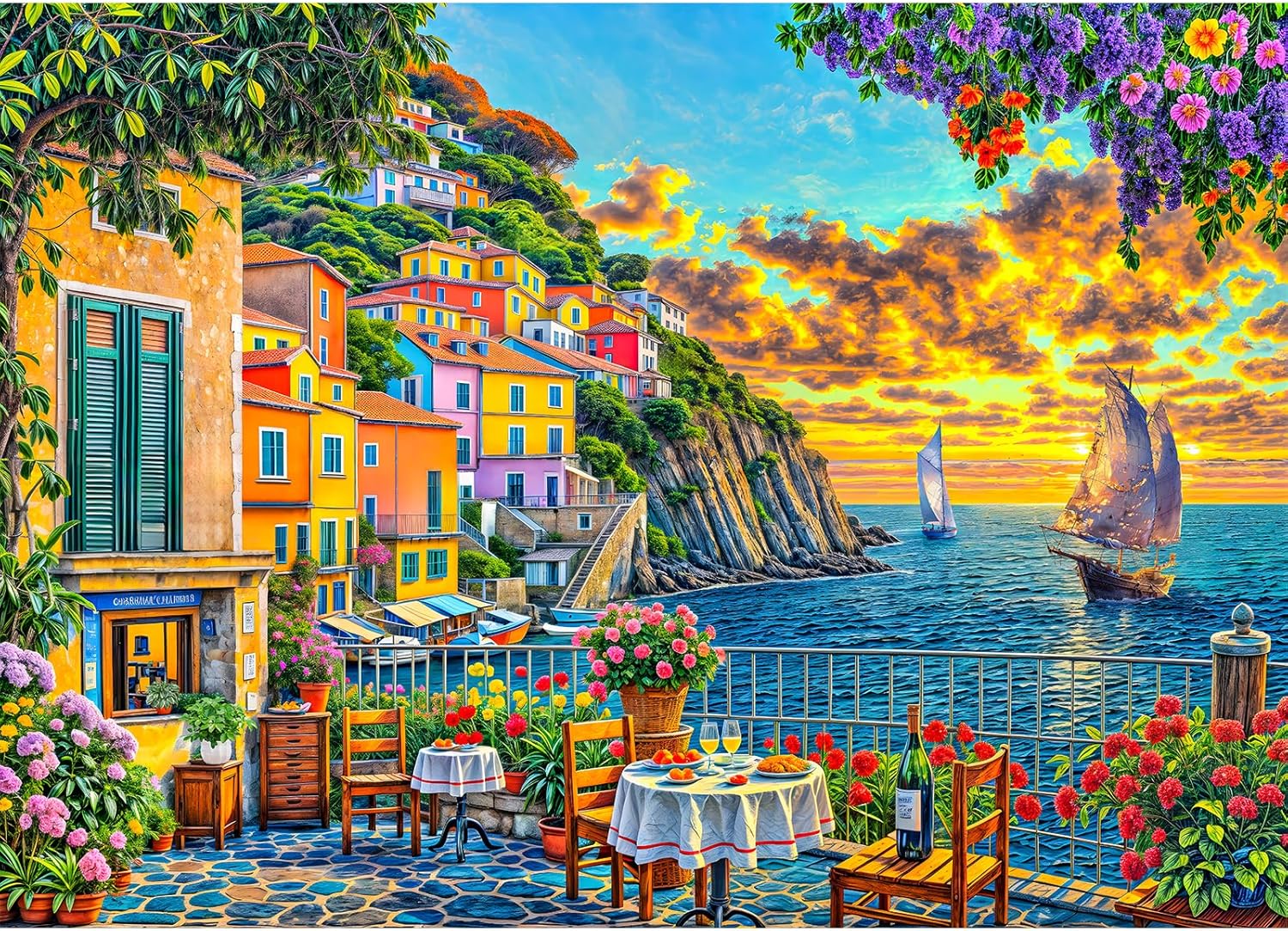 Owl Family Puzzles for Adults 1000 Pieces, Jigsaw Puzzles for Adults 1000 Piece, Challenging Game Toys, Impossible Puzzle, Family Decoration Puzzle