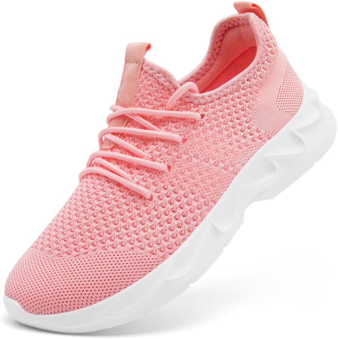 Women Running Shoes Tennis Walking Slip On Sneakers Workout Gym Athletic Jogging Lightweight Breathable Mesh Non-Slip Comfort Sole Cushioned Sports