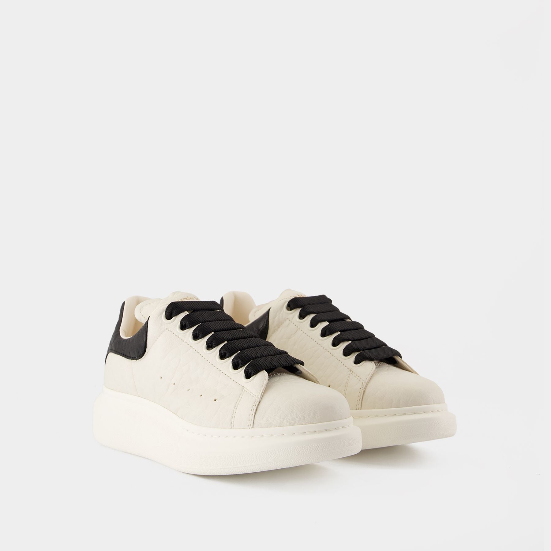 Sneakers Oversized - Alexander McQueen - Leather - White