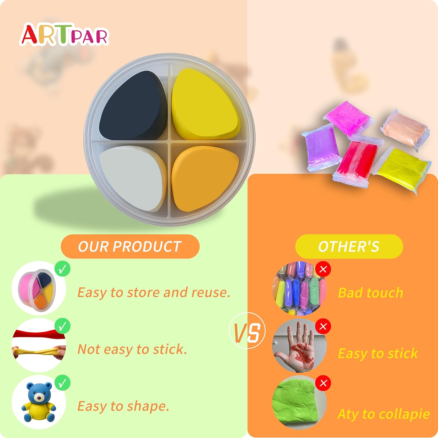 Air Dry Clay Kits for Kids-Modeling Magic Clay,12 Animals DIY Molding Clay Art Crafts Set,Ultra Light & Soft, Safe & Non-Stick with Sculpting Tools & Tutorials, Unique Gifts for Boys & Girls